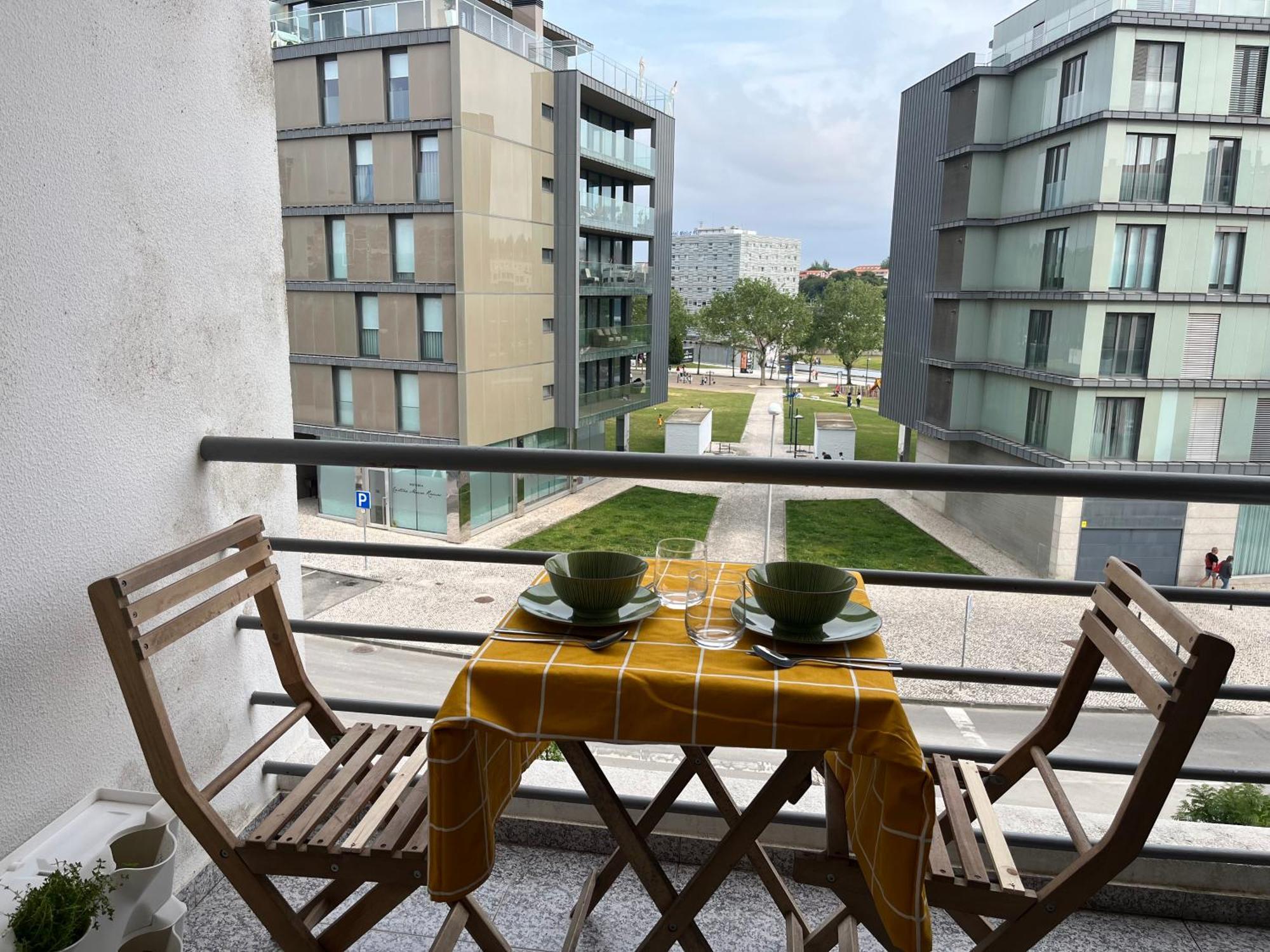 Garden View Premium Apartment Авейру Экстерьер фото
